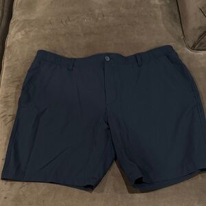 Under Armour Men's Black Flat Front Shorts